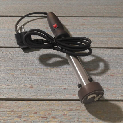 Braendstempel med varmekilde