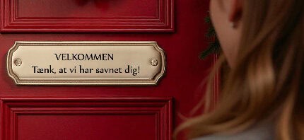 Sjove skilte som julegave personligs skilt