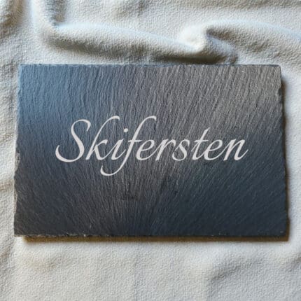 skifferskilte - Natursten, elegant - ren skifer