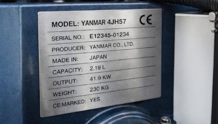 bådskilte-CE-mærkning