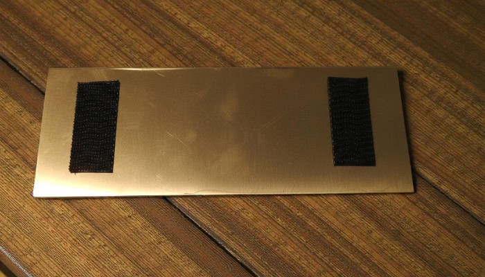 Boligforeninger monteringsløsning til navneskilte velcro