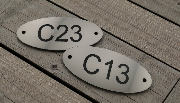 bådskilte dørskilt serieproduktion